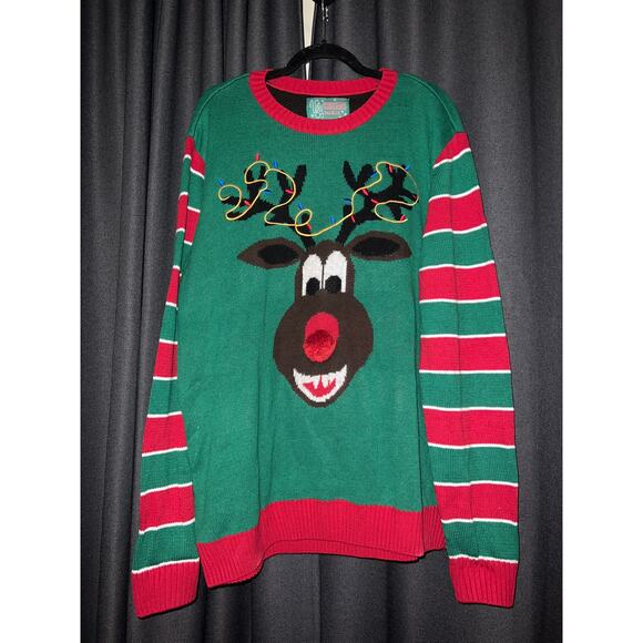 Ugly Christmas Sweater Xmas Size XXL - Picture 1 of 3